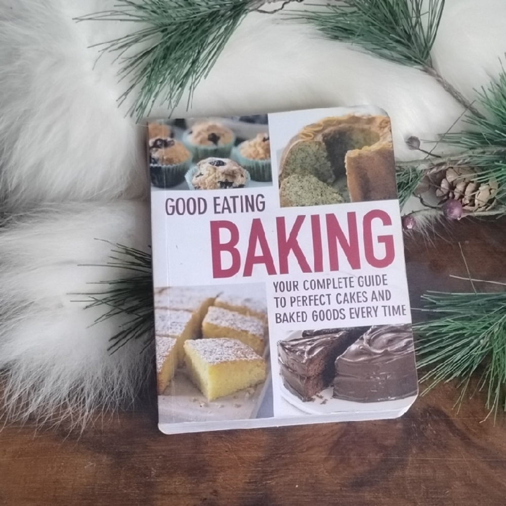 Good Eating Baking Coffee Table Book - White and Red
